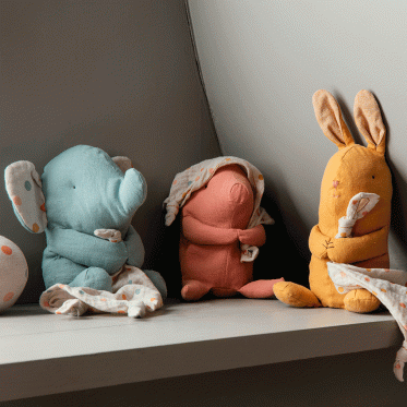 Bamser, rangler og tilbehør