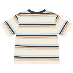 The New Stuart T-shirt - Gardenia Striped
