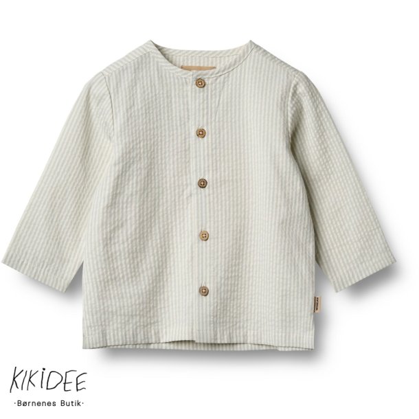 WHEAT Skjorte Shelby - Blue striped 