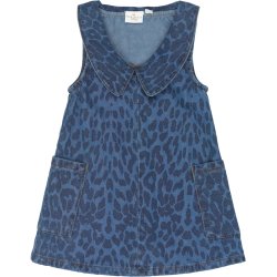 The New Pearl Denim Dress - Blue leo  