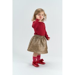 The New Yania Rib Bluse - Rio Red 