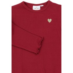 The New Yania Rib Bluse - Rio Red 