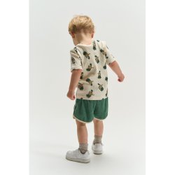 The New Terry Shorts - Posy green