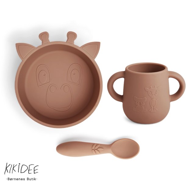Nuuroo Ebba Silicone Spisest 3-pak - Chocolate malt