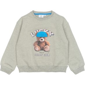 The New Pendra Oversize Adult Sweatshirt - Light Grey Melange