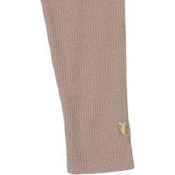The New Yania Rib Leggings - Taupe Gray