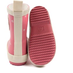 PomPom Gummistvler - Heart AOP 