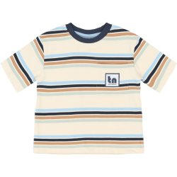 The New Stuart T-shirt - Gardenia Striped