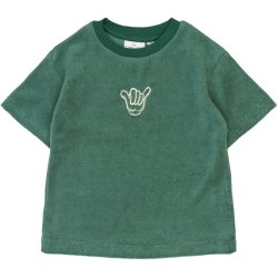The New Terry T-shirt - Posy green 