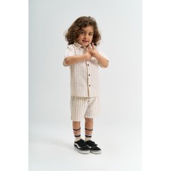 The New Smitty Shirt - Humus striped 