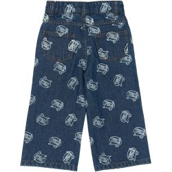The New Yale Baggy Fit Jeans - Medium Blue Denim