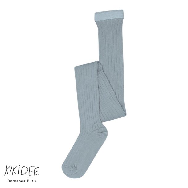 Mp Cotton Rib Strmpebukser - Dusty Blue