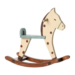 Maileg Gyngehest, Mus - Plettet