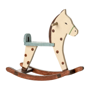 Maileg Gyngehest, Mus - Plettet