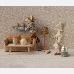 Maileg Sofabord Mus - Natur