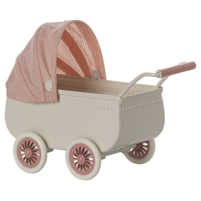 Maileg Barnevogn, Mus - Koral 