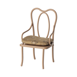 Maileg Vintage Stol Miniature -  Mrk pudder 