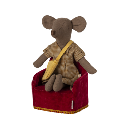 Maileg Foldbar Stol til Mus - R�d 