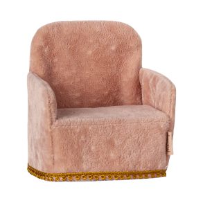 Maileg Foldbar Stol til Mus - Rosa