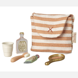 Maileg Tandb�rstes�t Mus - Coral stripe