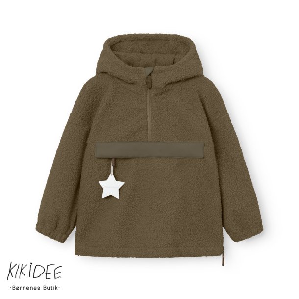 Mini A Ture Matarman Sherpa Anorak - Capers green