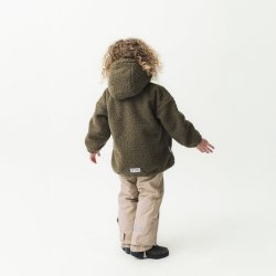 Mini A Ture Matarman Sherpa Anorak - Capers green