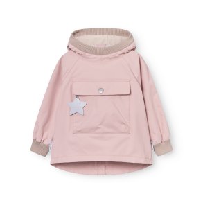 Mini A Ture Matbabyvito Fleeceforet Anorak - Rose smoke 