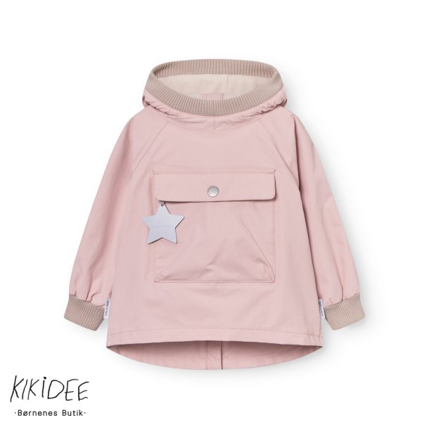 Mini A Ture Matbabyvito Fleeceforet Anorak - Rose smoke 