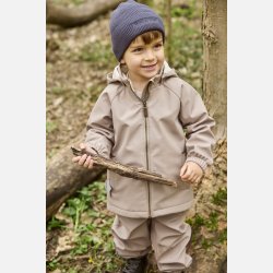 Mini A Ture Mataiano Softshell pants - Grey brown