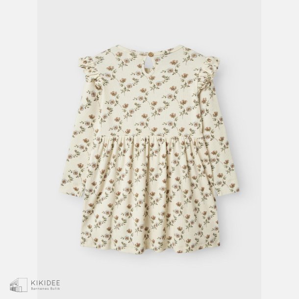 Lil Atelier Ens Body Kjole - Turtledove/Flowers