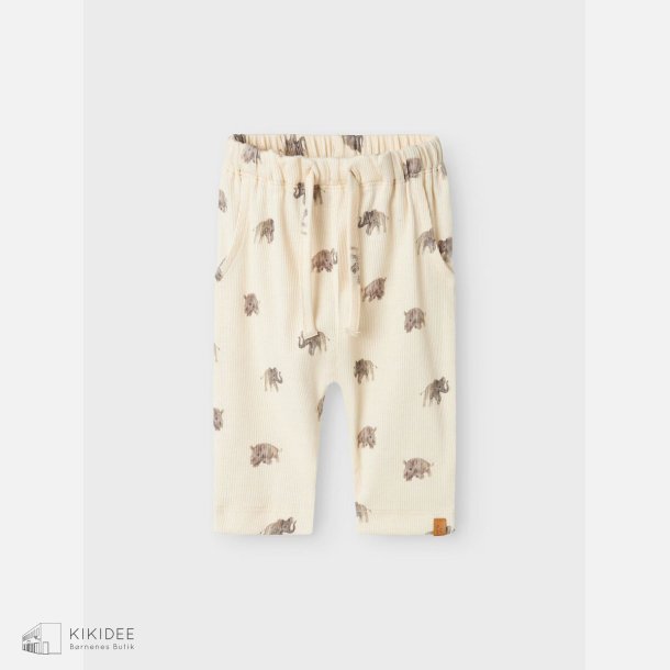 Lil' Atelier Ert Loose Fit bukser - Turtledove