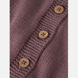 Lil' Atelier Mini Cardigan - Rose Taupe