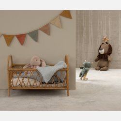 Maileg Plyskanin Medium - Dusty brown