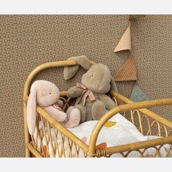 Maileg Plyskanin Medium - Dusty brown