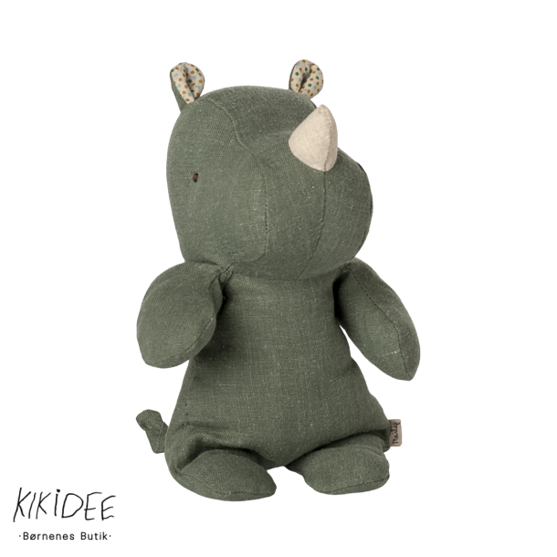 Maileg Safari Friends Nsehorn Small - Sage