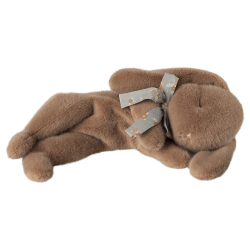 Maileg Sovende Plys Kanin - Varm brun