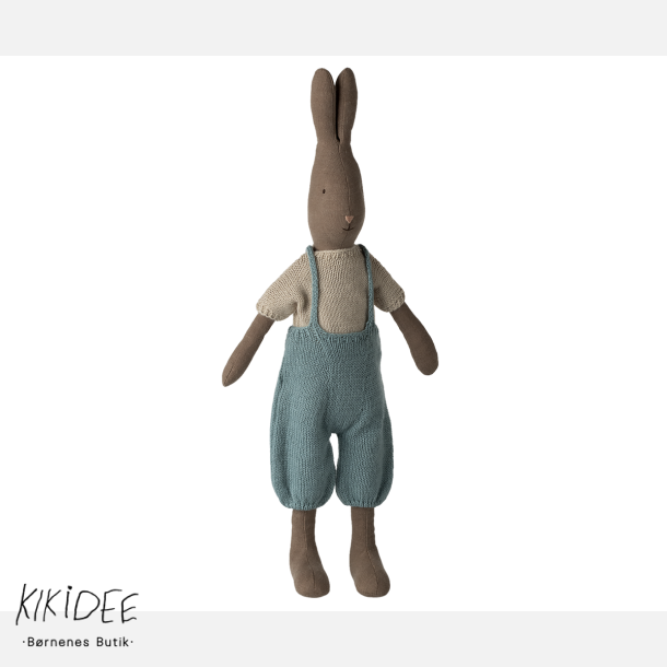 Maileg Kanin Str. 3 - Strikket overalls  