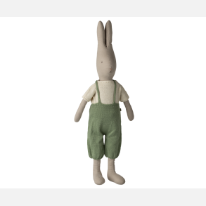 Maileg Kanin Strikket Overalls Str. 5 - Green 