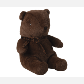 Maileg Plys Bamse - M�rkebrun 