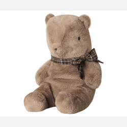 Maileg Plys Bamse Stor - M�rk mushroom