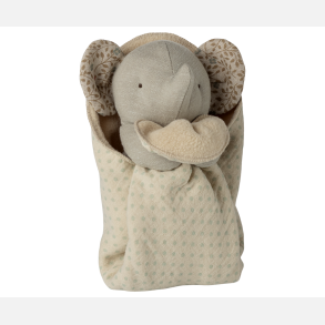 Maileg Lullaby Friend Elephant Mini - Iron grey