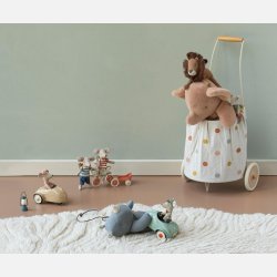 Maileg Mellem Plys Elefant - Vintage rosa