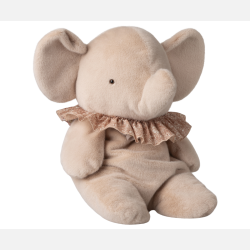 Maileg Stor Plys Elefant - Powder