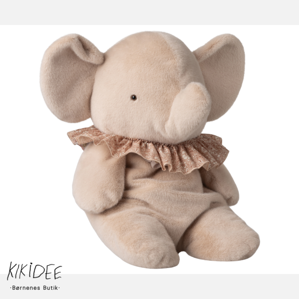 Maileg Stor Plys Elefant - Powder