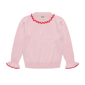 FUB Frill Jumper - Rose Quartz