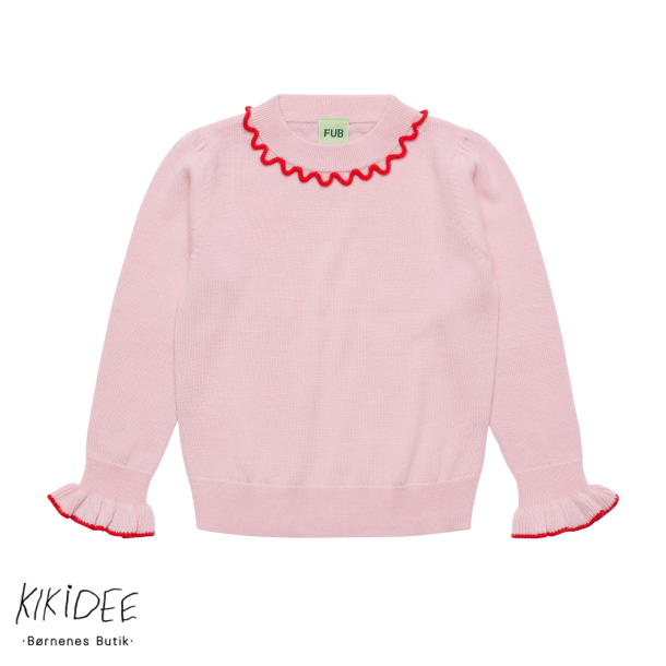 FUB Frill Jumper - Rose Quartz
