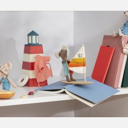 Maileg Strandmus Surfer - Storebror