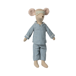 Maileg Medium mus, Pyjamas