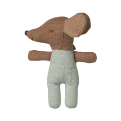 Maileg Sleepy wakey baby mus i tndstikske - Bl