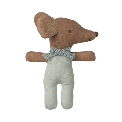 Maileg Sleepy wakey baby mus i tndstikske - Bl